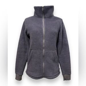 REI warm fleece jacket full zip women’s small